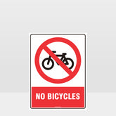 Custom Signs Outdoor Metal,Prohibition No Bicycles Sign